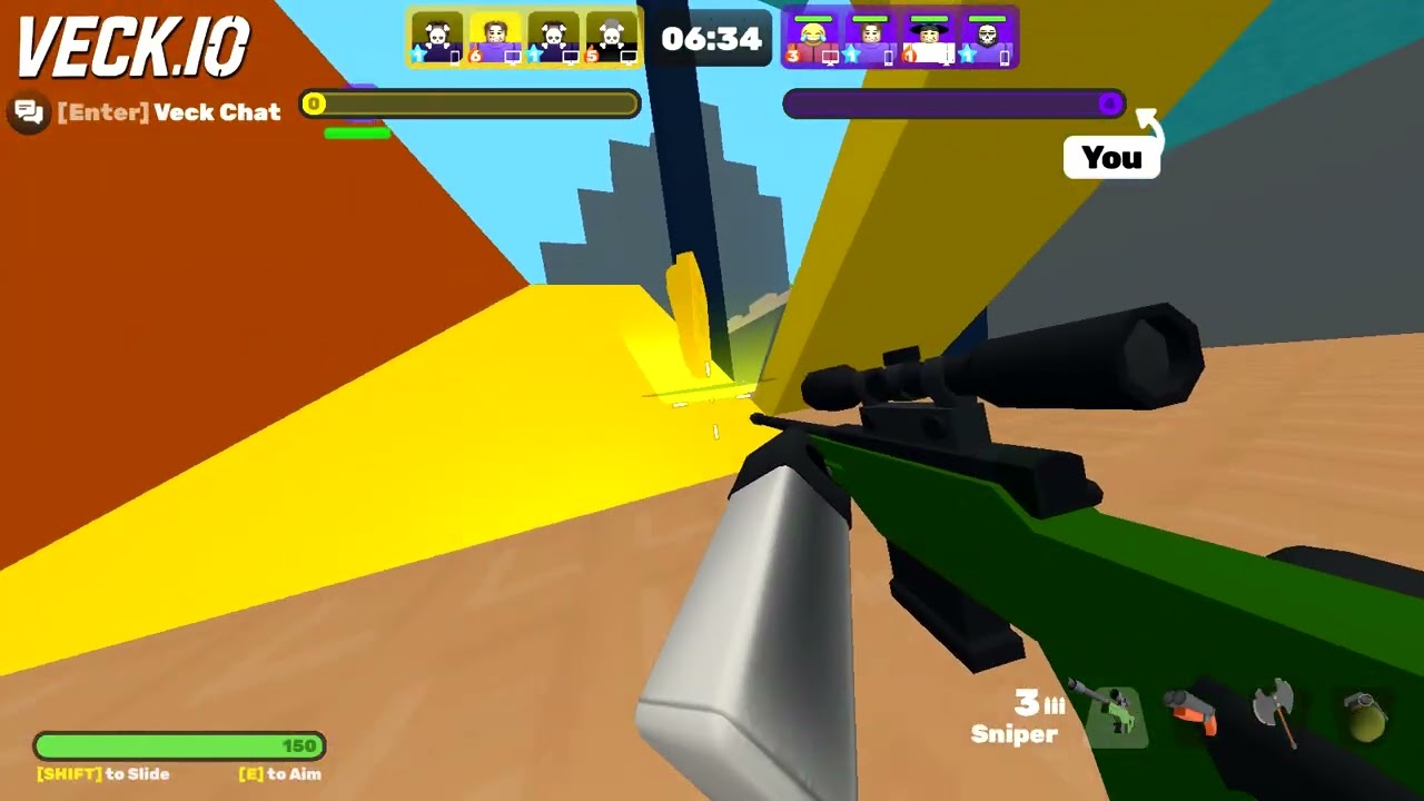 playing veck.io in crazy games have fun!