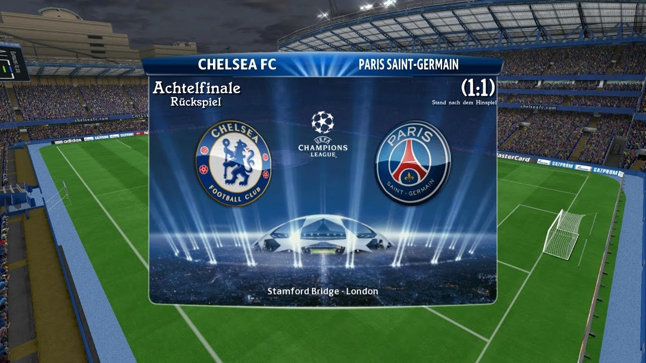 PES 2015 Champions League 1/8 Final - FC Chelsea vs Paris St.Germain 2:2 n.V. - Nesa Gameplay Patch