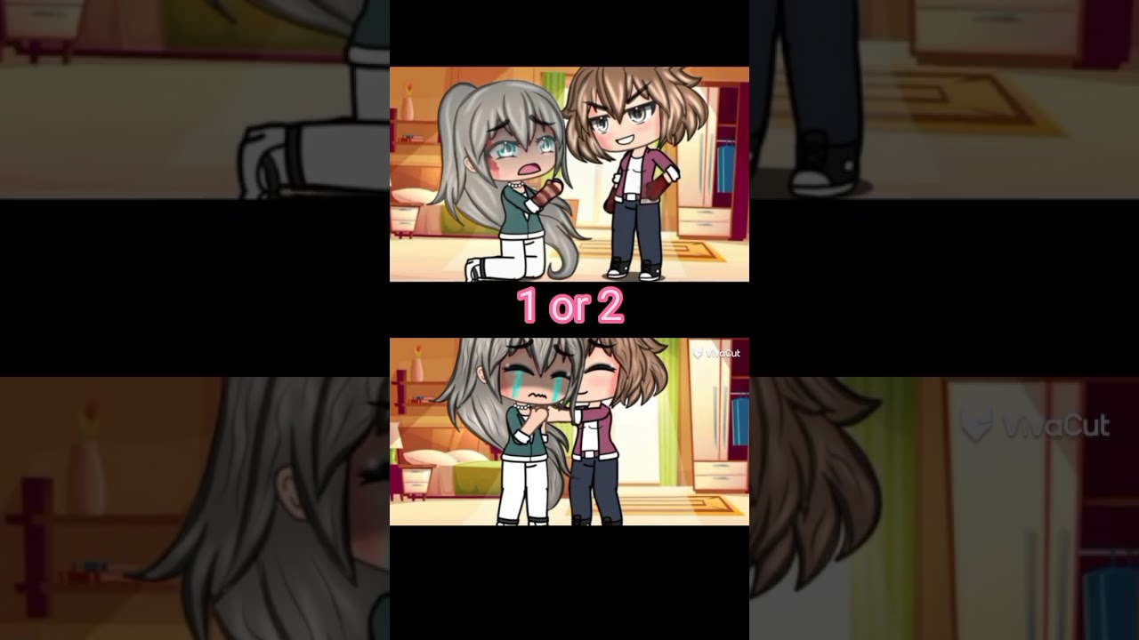 1 or 2 ?  ~karma~  ( part 2) || #gachaclub #gachalife #viral #trend #edit #meme #animation
