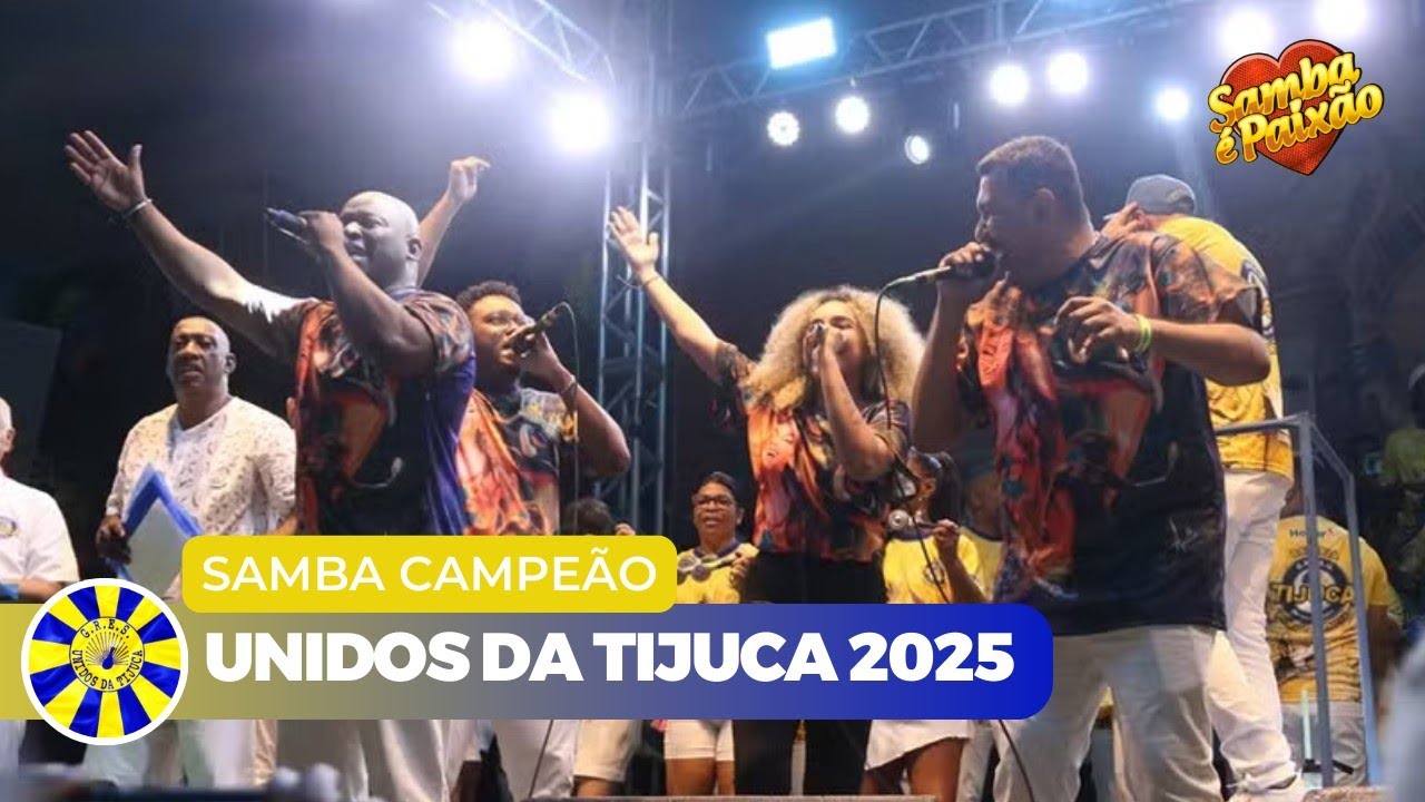 Unidos da Tijuca 2025 | Samba Campeão 🏆 💛💙