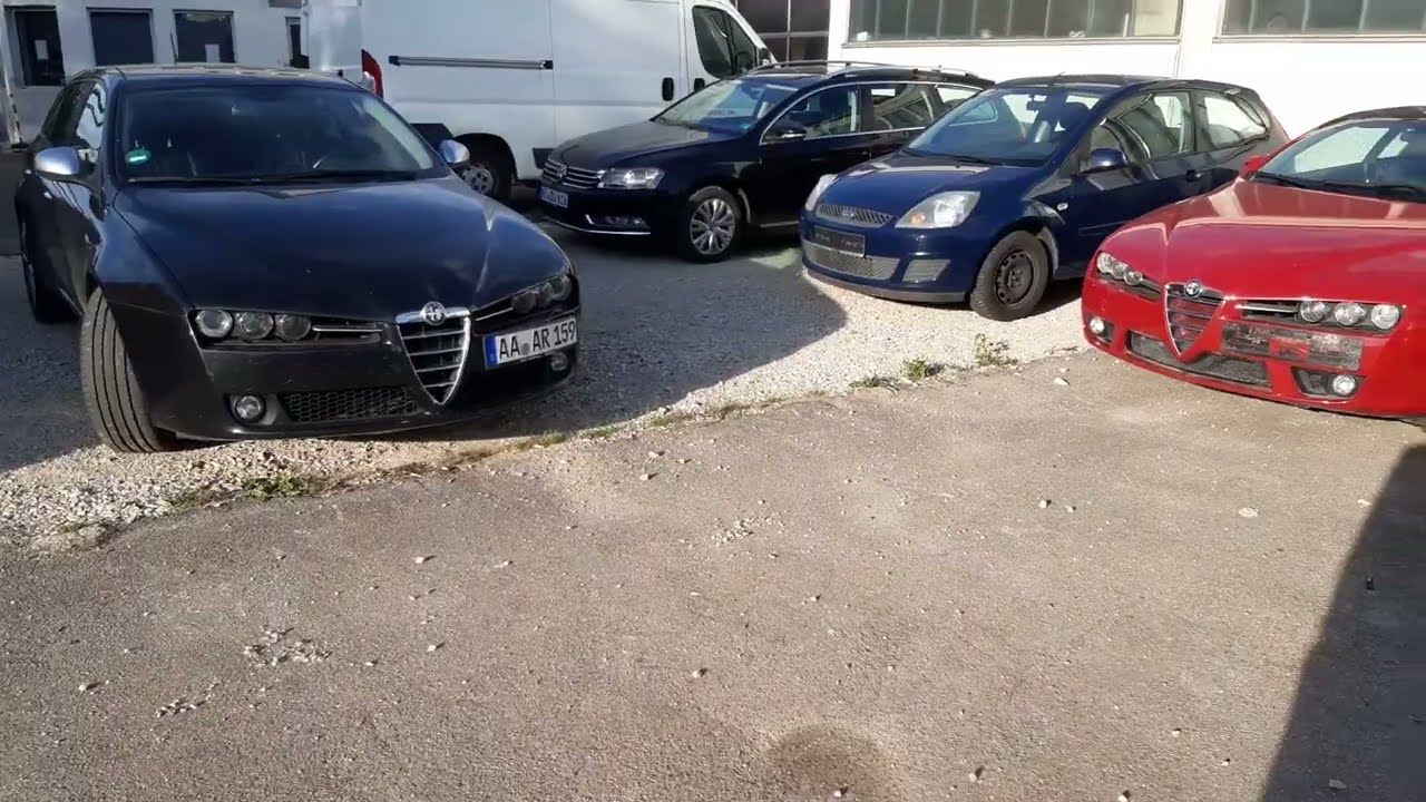 Заброшенный автосервис в Германии