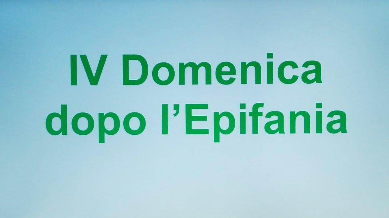 Do 01.02.26: Messa del giorno 