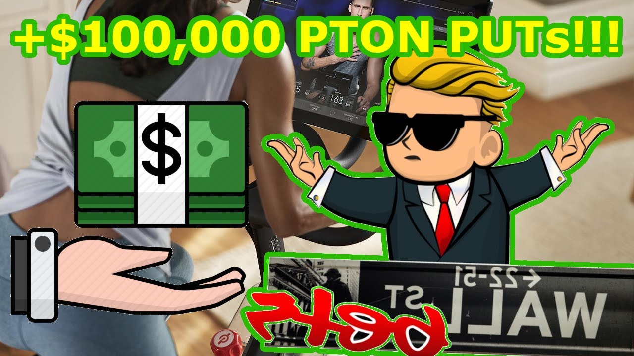 $100,000+ PTON GAINS (WSB YOLO OPTIONS TRADING)