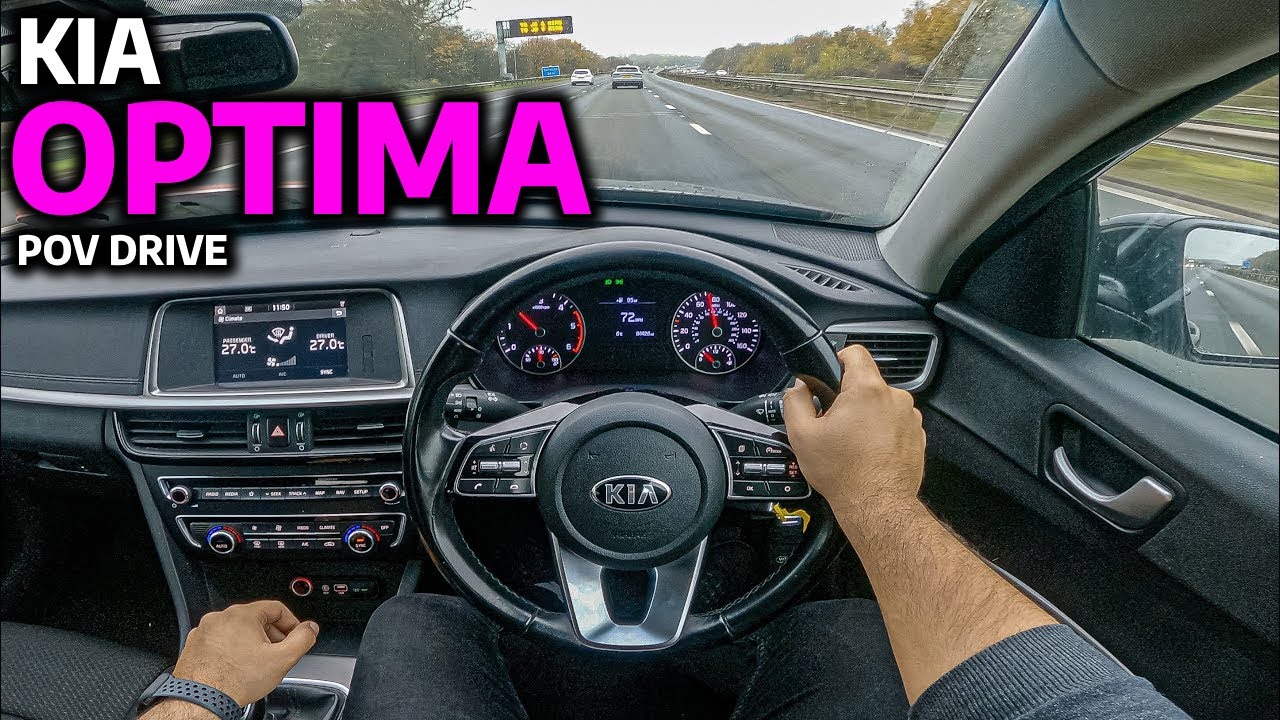 KIA OPTIMA SPORTSWAGON 1.6 CRDi 2 - POV TEST DRIVE & REVIEW (UK)