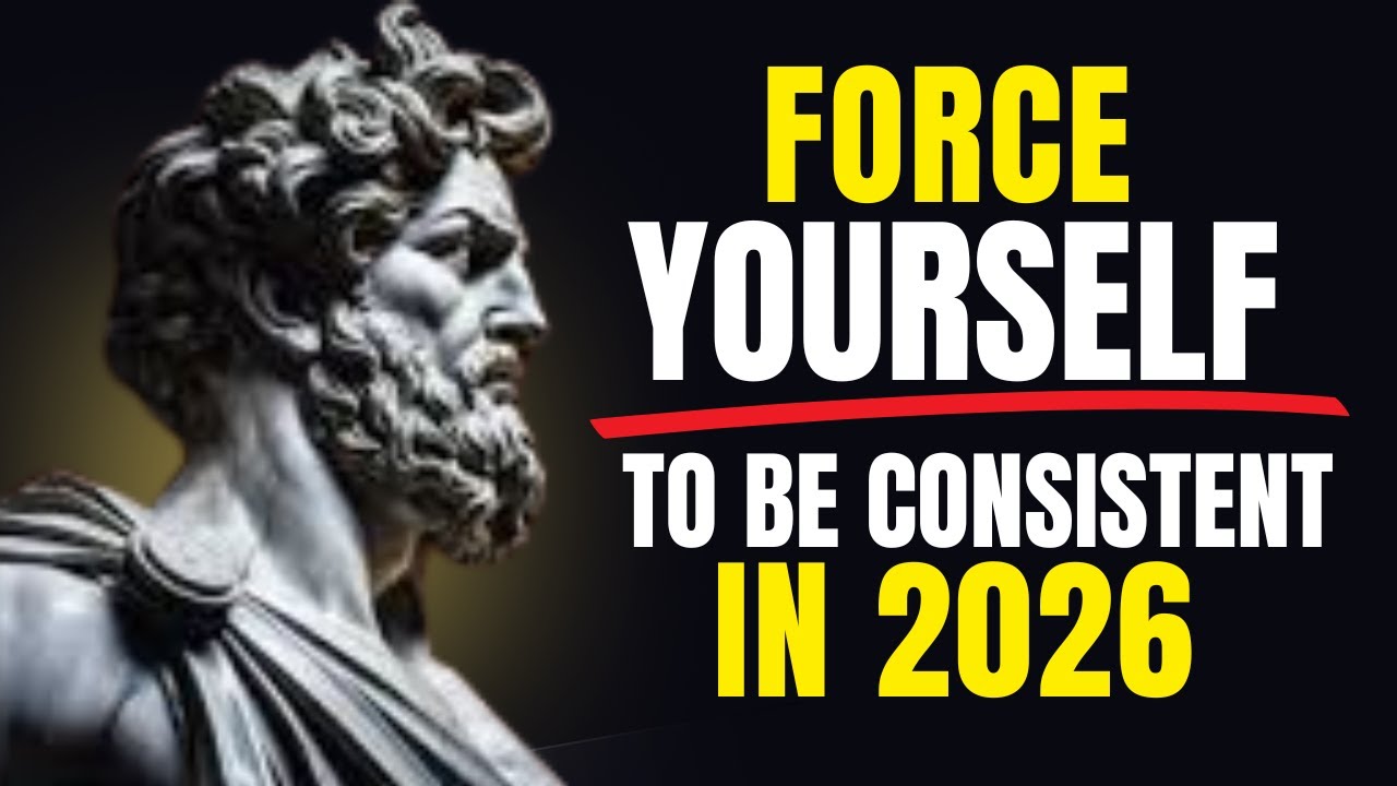 Force Yourself to Be Consistent, Everything Falls Into Place | Stoicism Philosophy