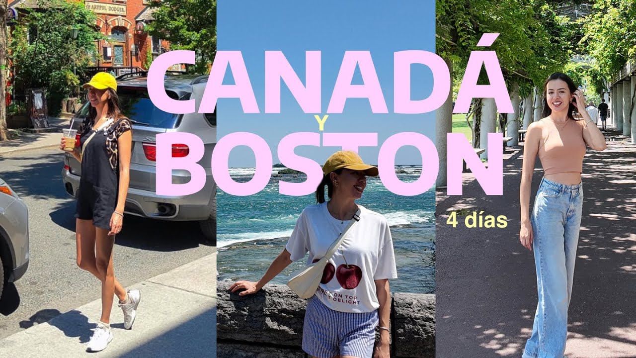 ☀️☔️ Así es el verano en Toronto y Boston | Vlog de viaje ✈️