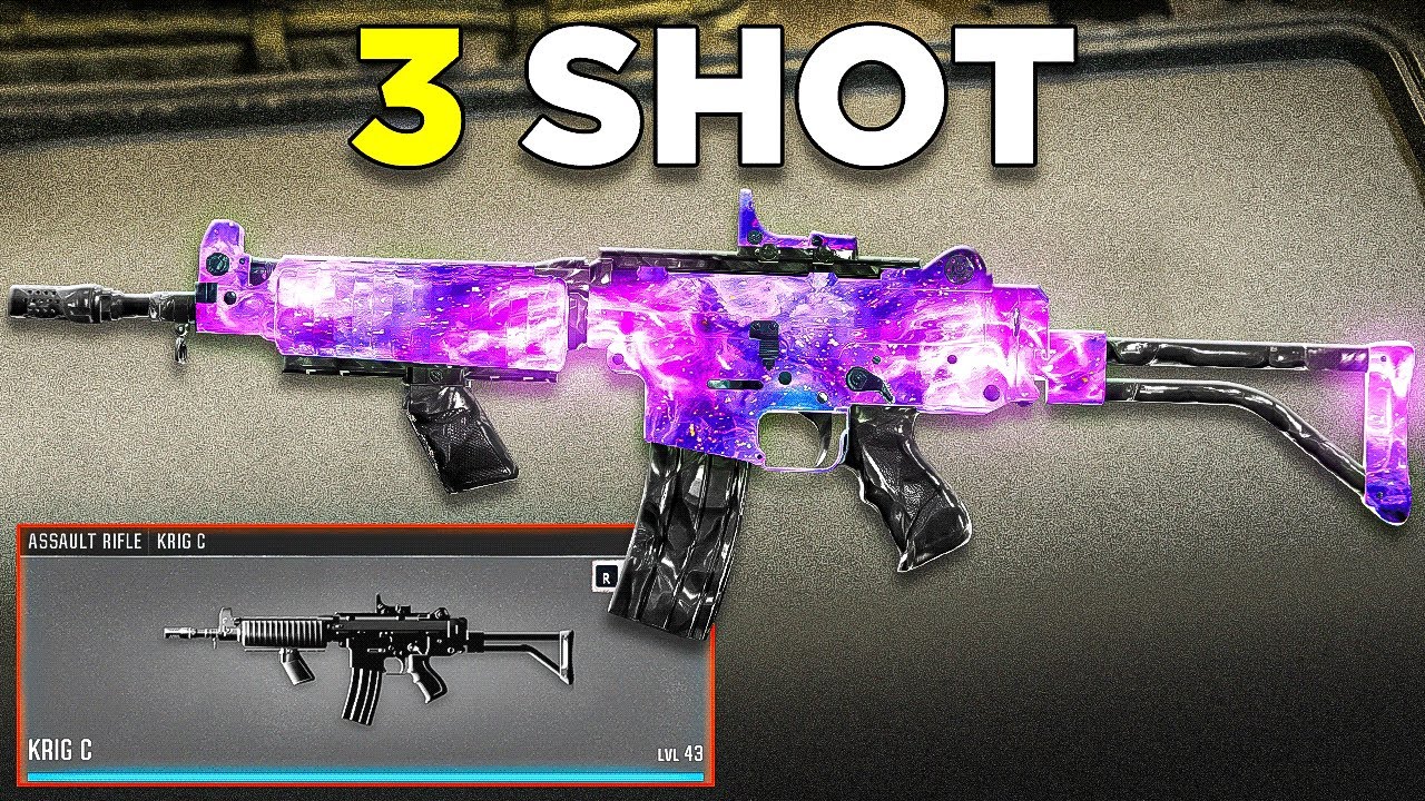*NEW* 3 SHOT KRIG C SETUP in BLACK OPS 6! 🚨 (Best KRIG C Class Setup) BO6