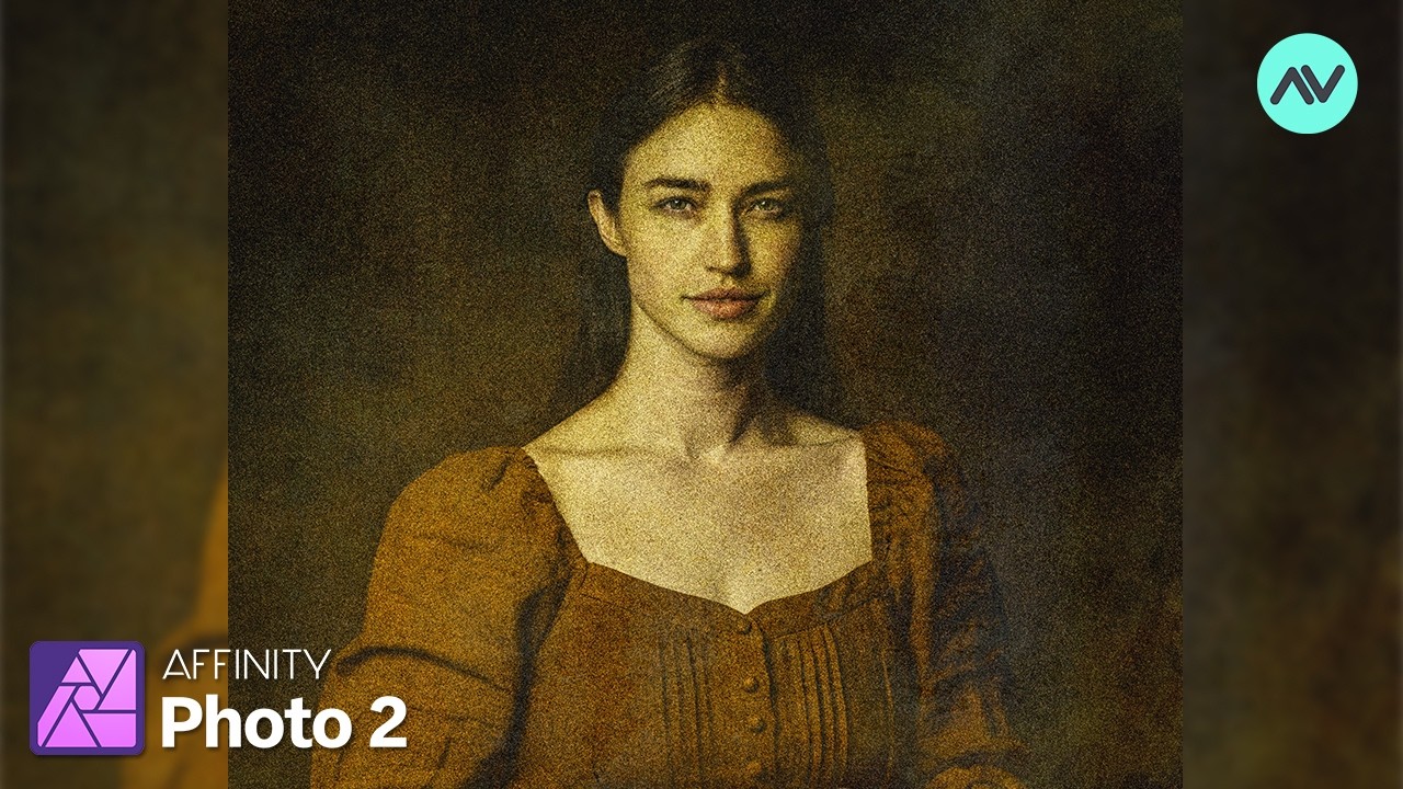Transform a Photo into an Antique Oil Painting Effect in Affinity Photo | Affinity Photo Tutorial
