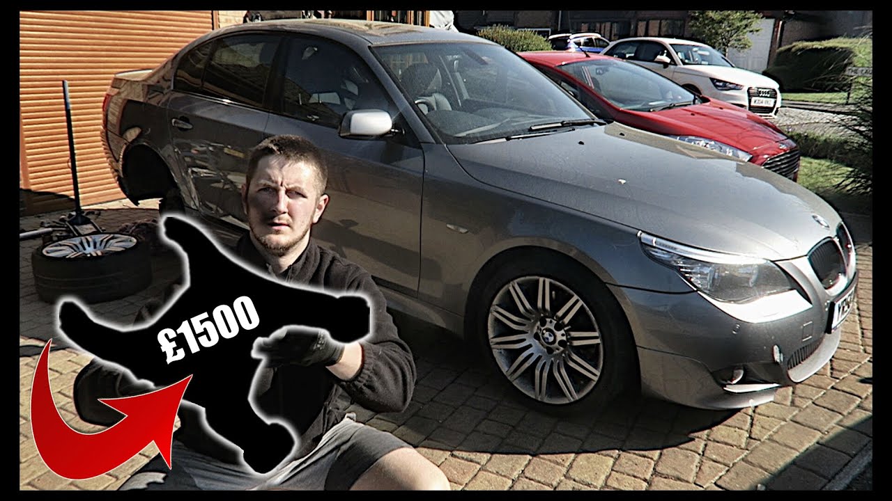 BMW E60 5 SERIES REAR TRAILING ARM BUSHES REPLACEMENT
