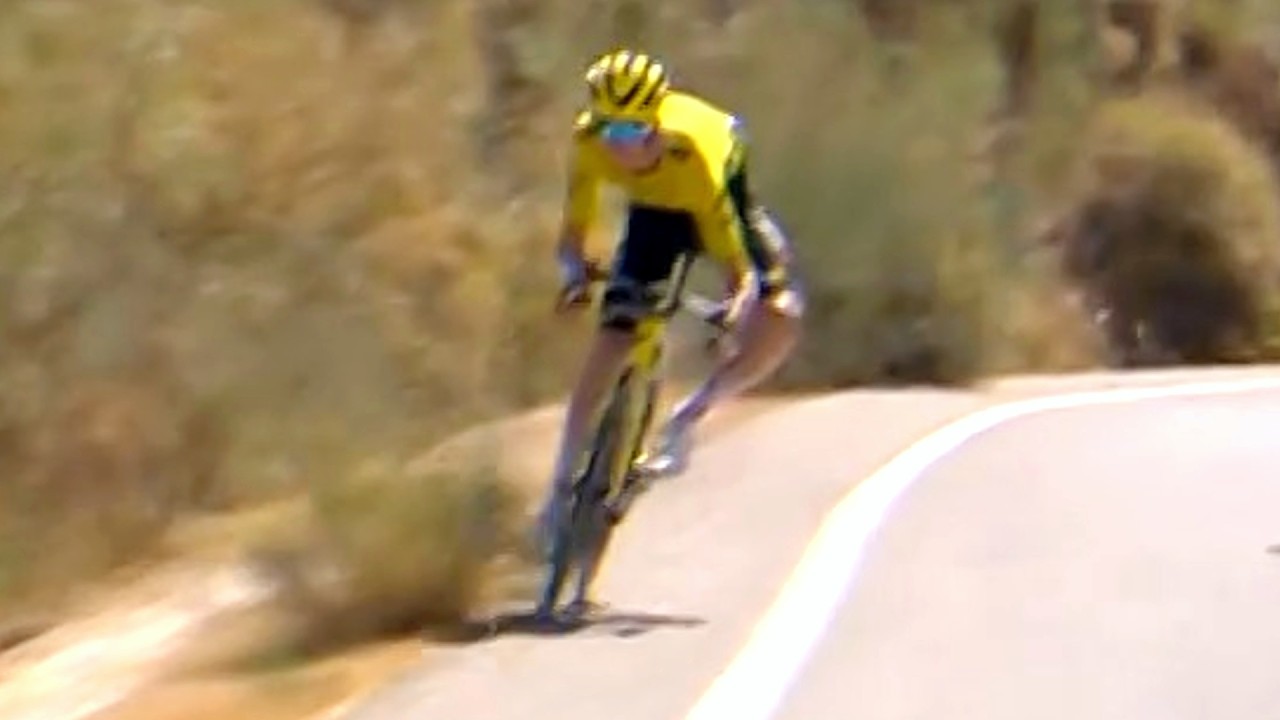 Sepp Kuss Incredible Descent Crash Save | Vuelta a Espana 2026 Stage 19