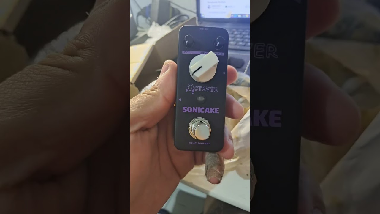 Pedal Oitavador - Sonicake ( comprei )