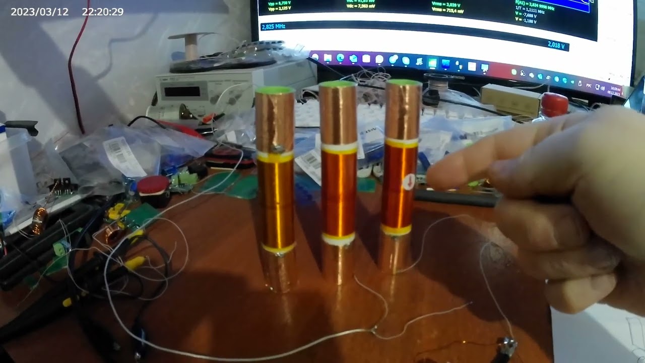 EH   антенна , немножко по другому резонанс кабеля