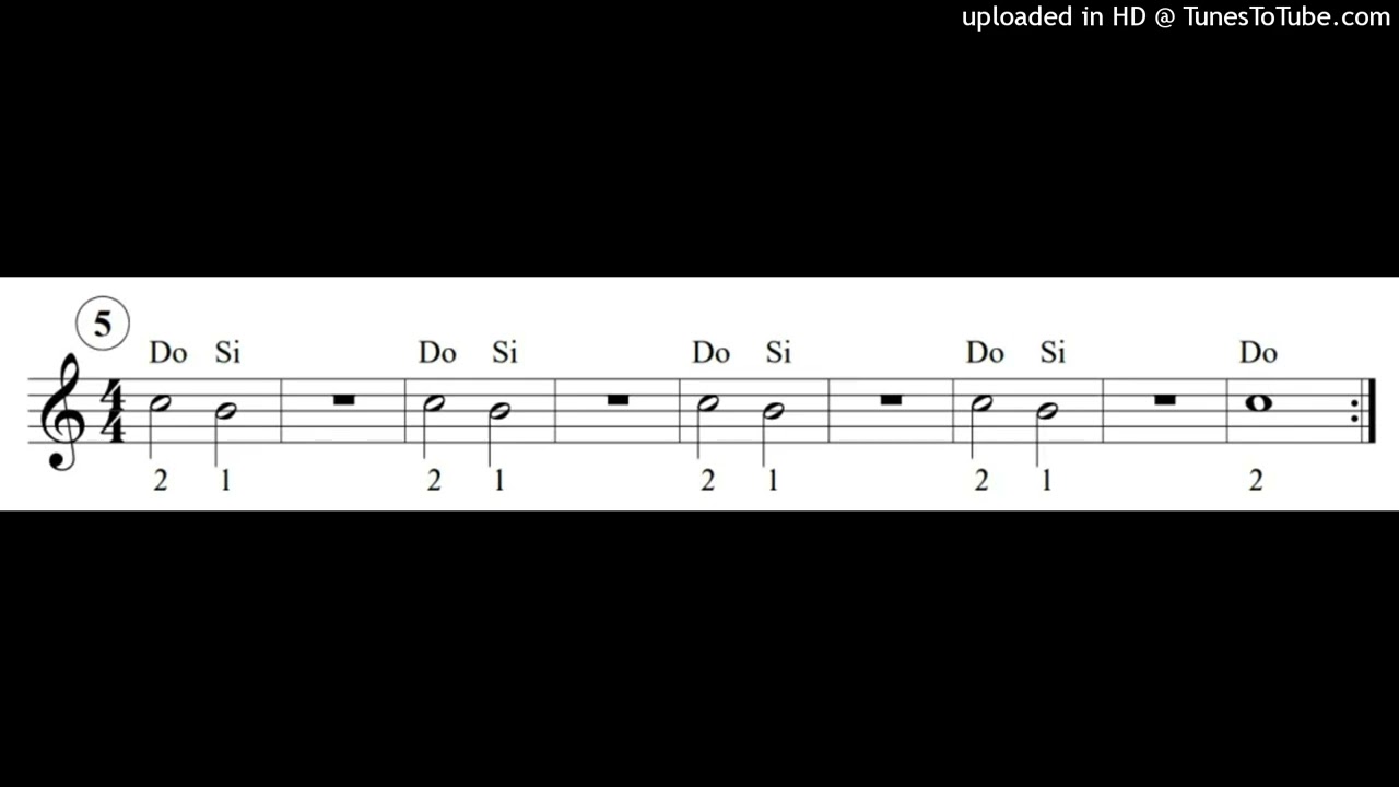 Canzoncina per principianti per imparare a suonare il DO e il Si con la Tastiera musicale