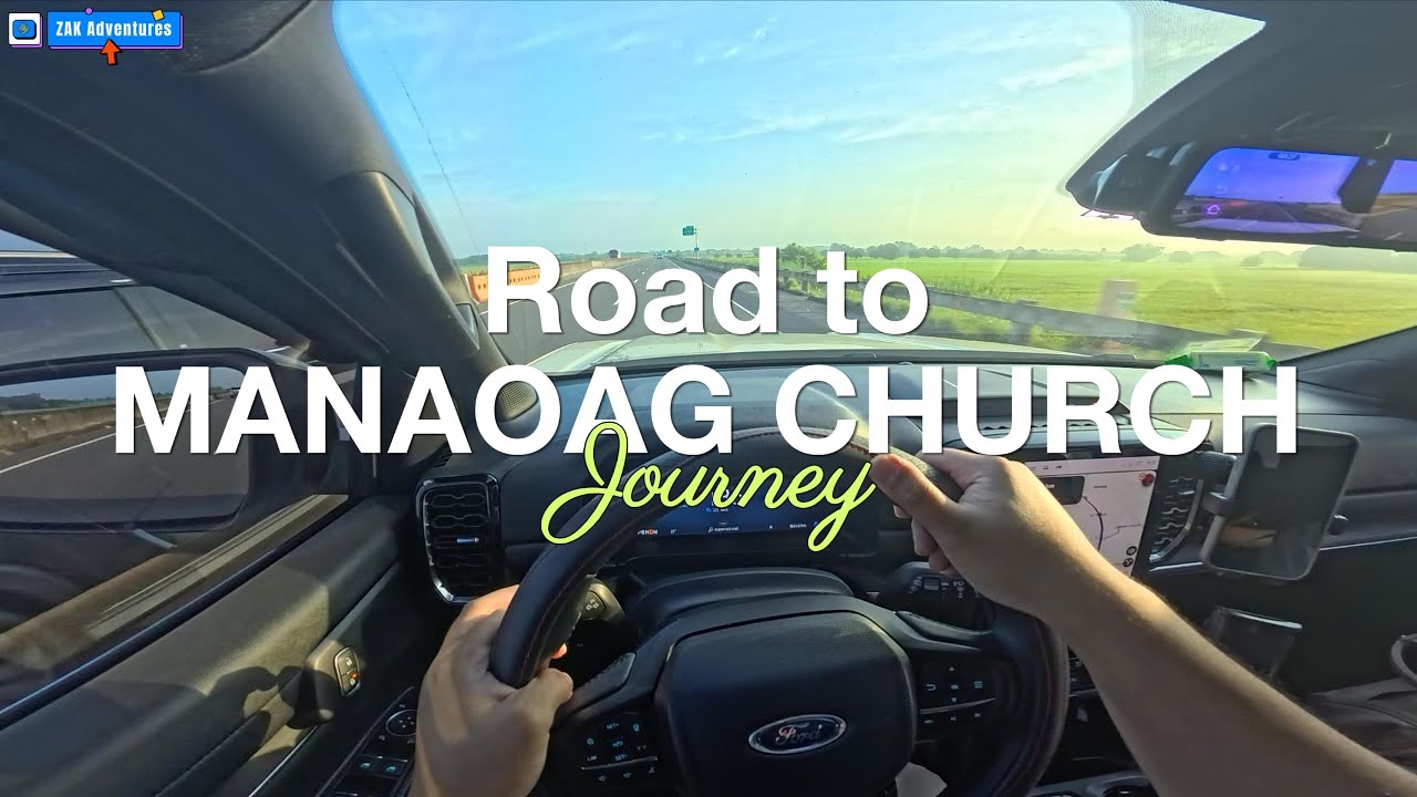 Road to Manaoag Church | North Luzon Adventure | Ford Everest Titanium 4x4 POV (AcePro2 + Insta360)