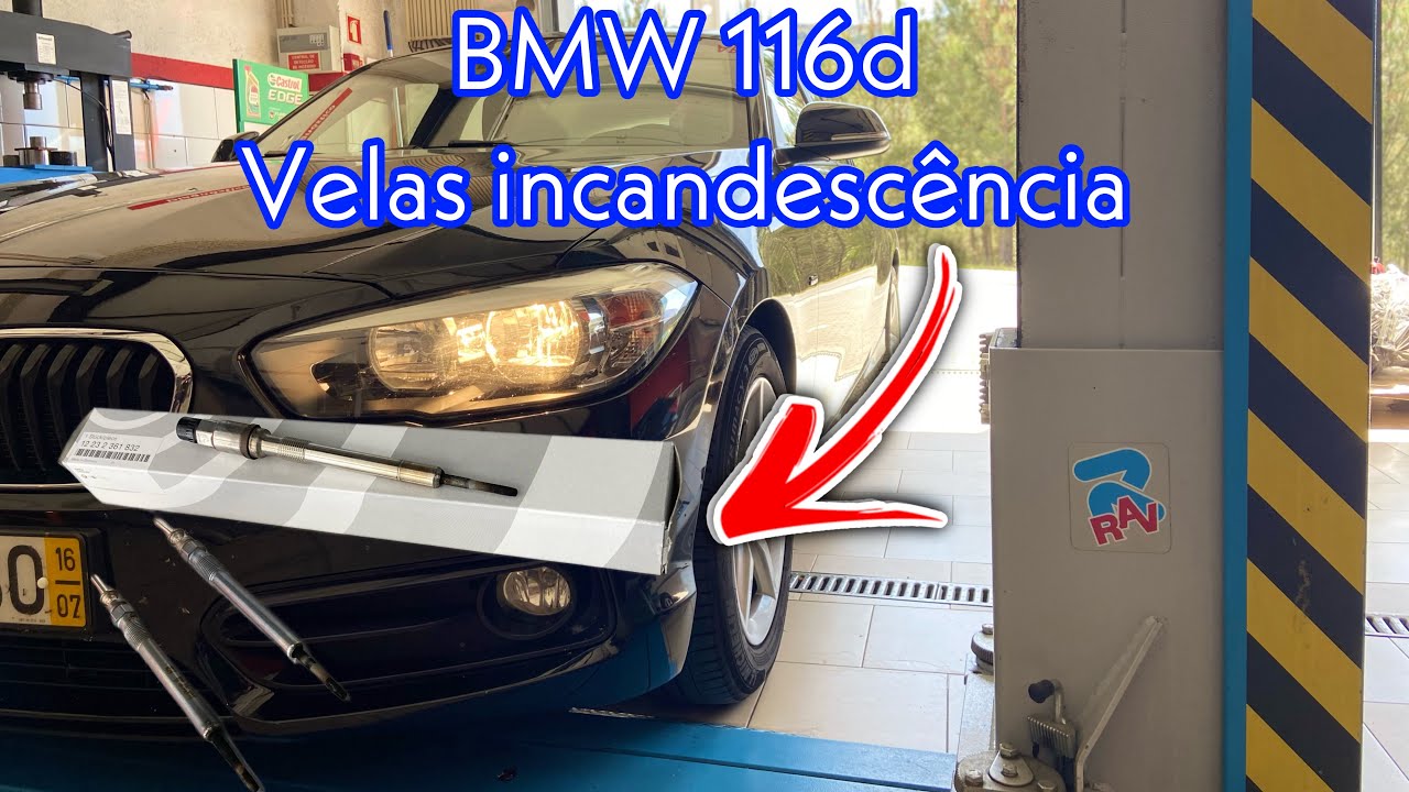 BMW 116d PROBLEMA Vela incandescência 🤔