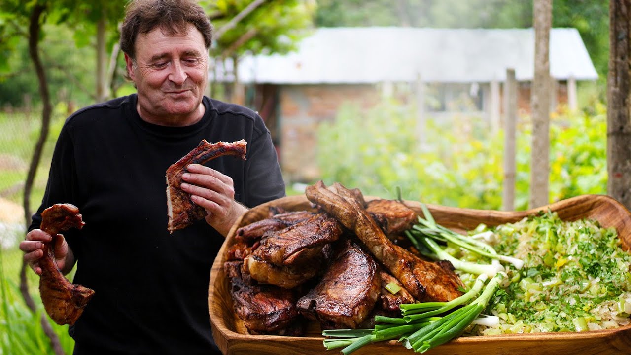 Sizzling Summer BBQ: Pork Chops on the Grill | Grandma's Lyutika Recipe