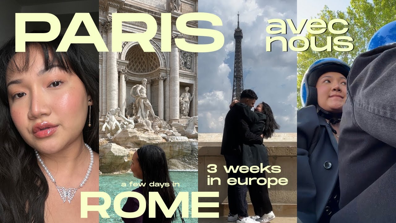 VLOG ♡ PARIS-ROME ครั้งแรกของเนิส + เจอครอบครัวแฟน ( Eng sub ) | nurseryus
