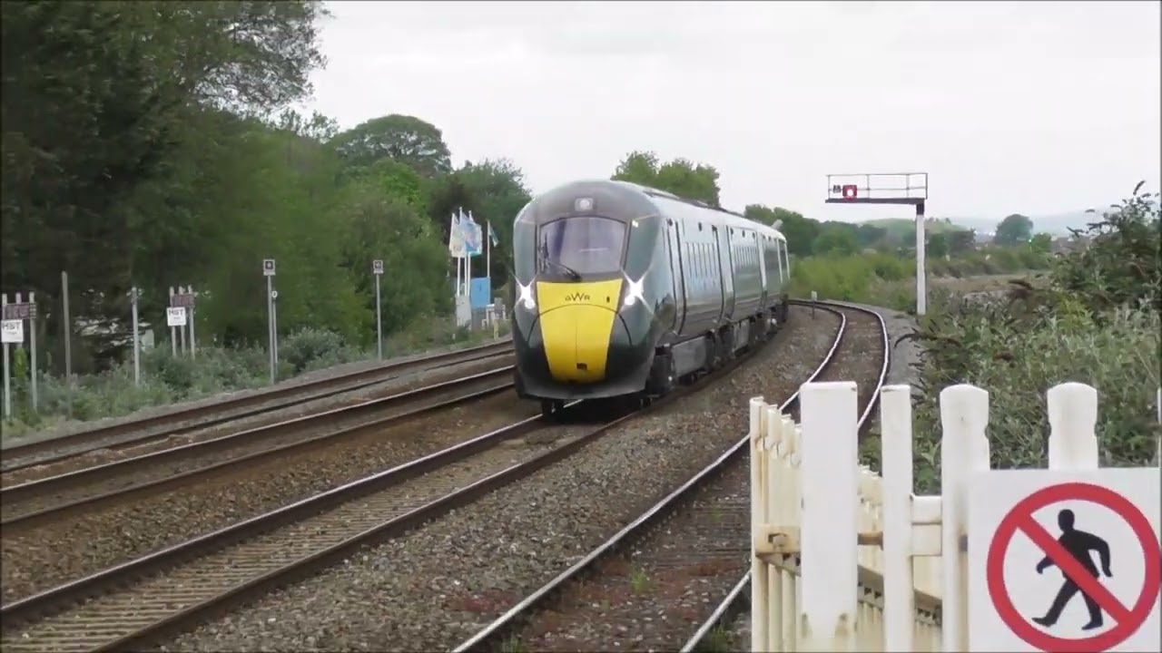 Trains at Dawlish Warren Station 13th May 2022