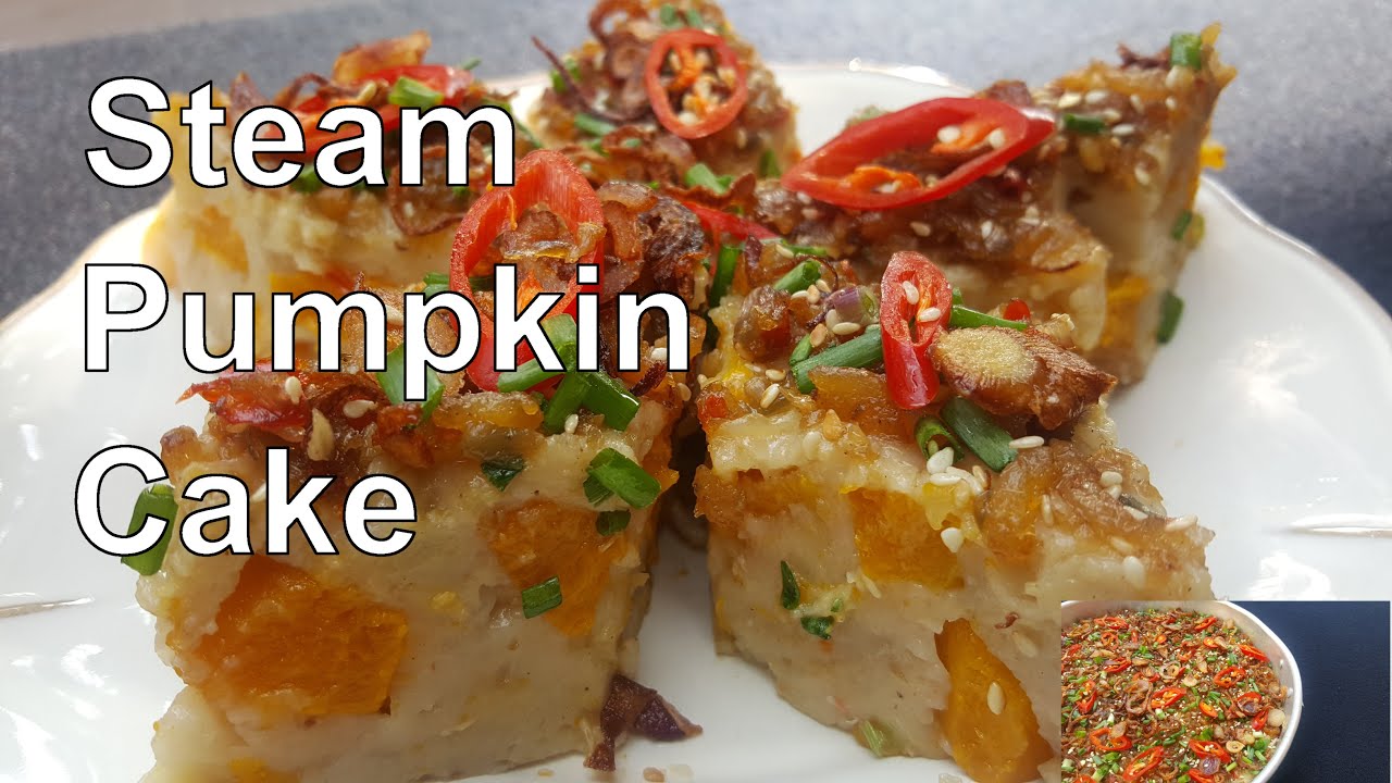 Steam pumpkin cake 2019