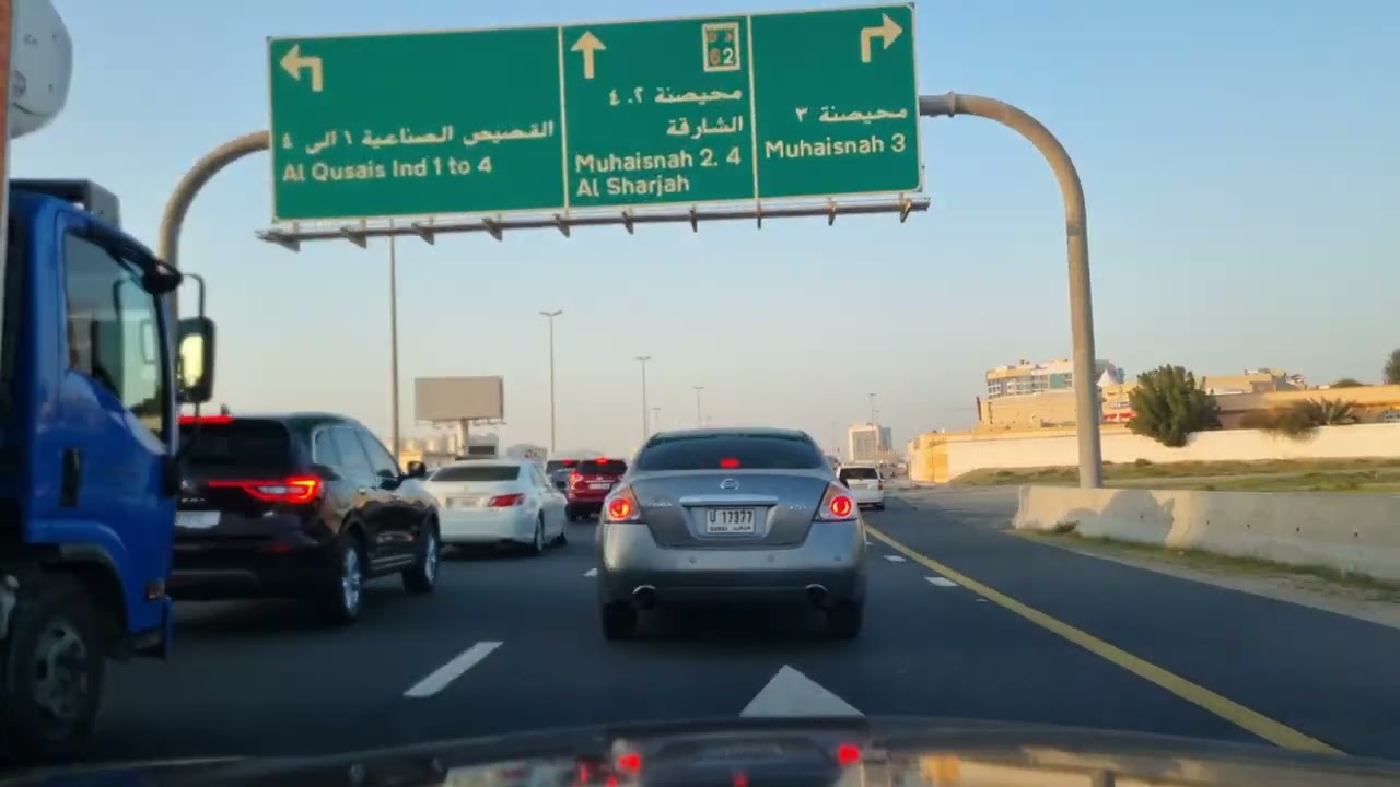 #Driving #Dubai 24 Feb 2023 #Good #Day #likeandsubscribe 