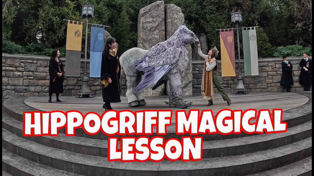 Hippogriff Magical Lesson at The Wizarding World of Harry Potter Uninversal Studios Japan