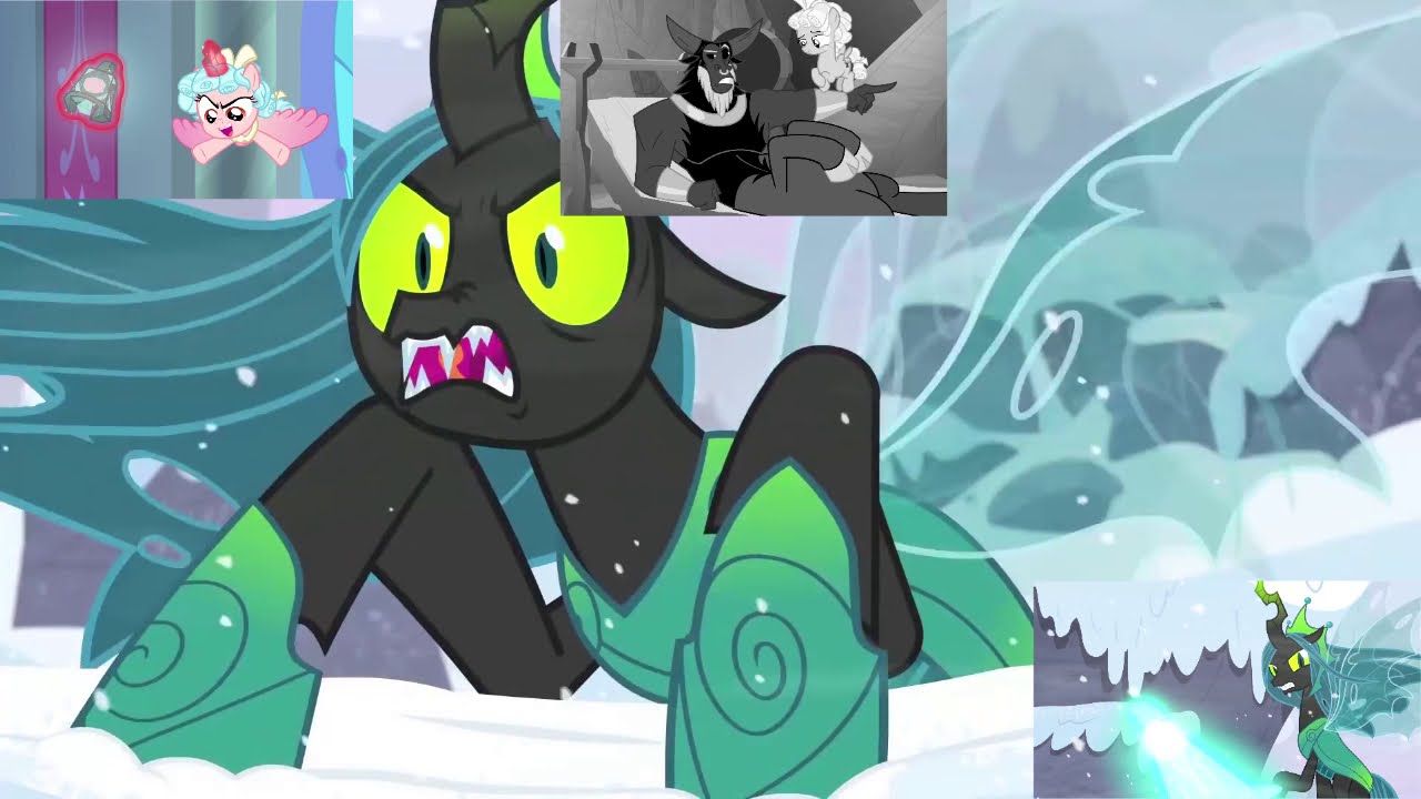 Queen chrysalis:Stay still so i can blast you {Sparta ViscountSpartaX37 Remix}
