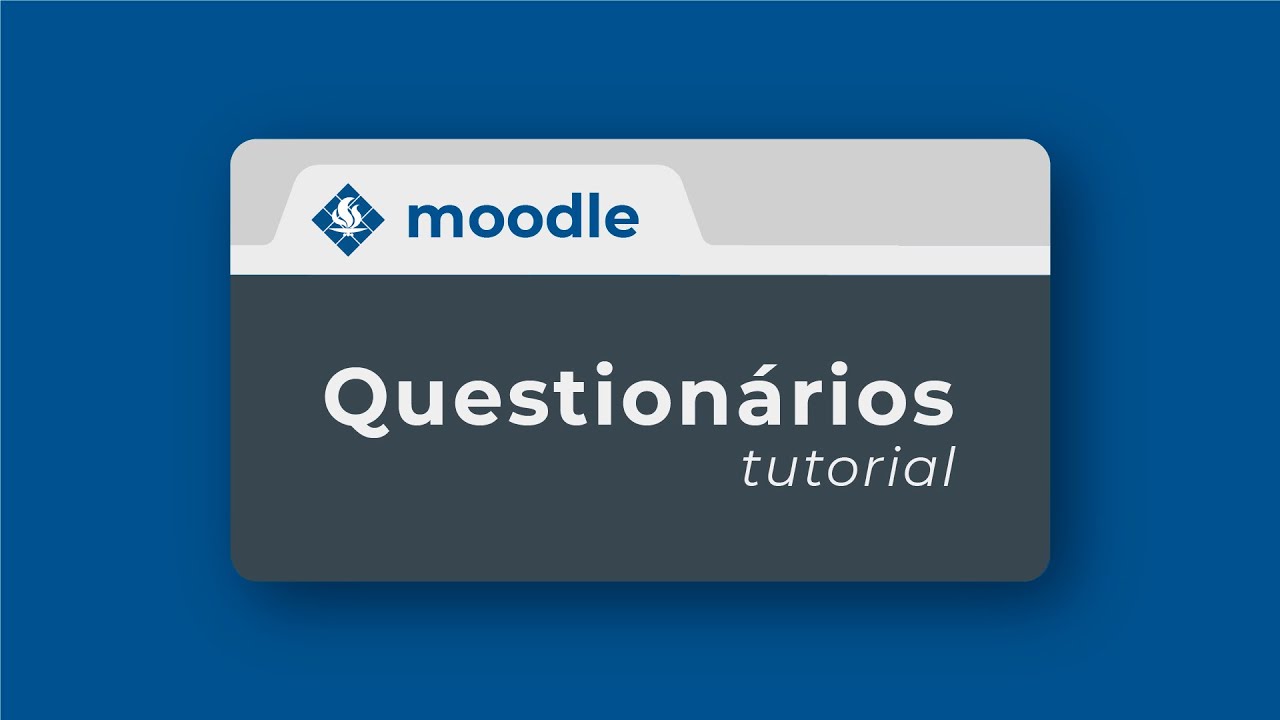 Tutorial Moodle - Questionários: Importar questões