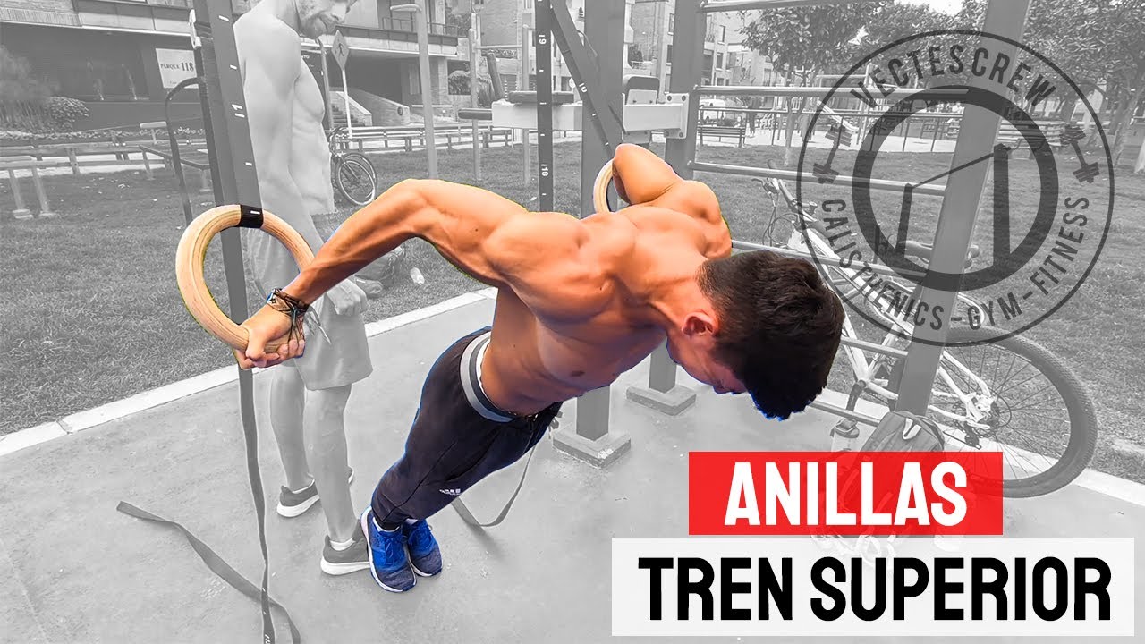 10 EJERCICIOS para TREN SUPERIOR en ANILLAS!! 🔥🔥