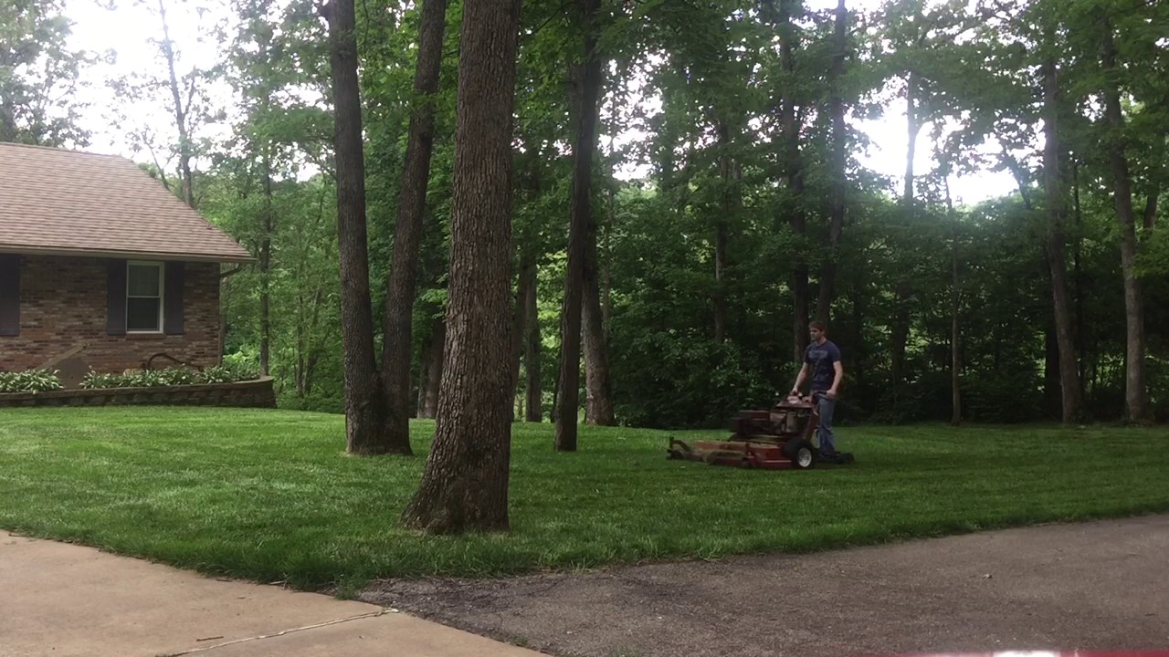 Mowing with the Ferris AGAIN!