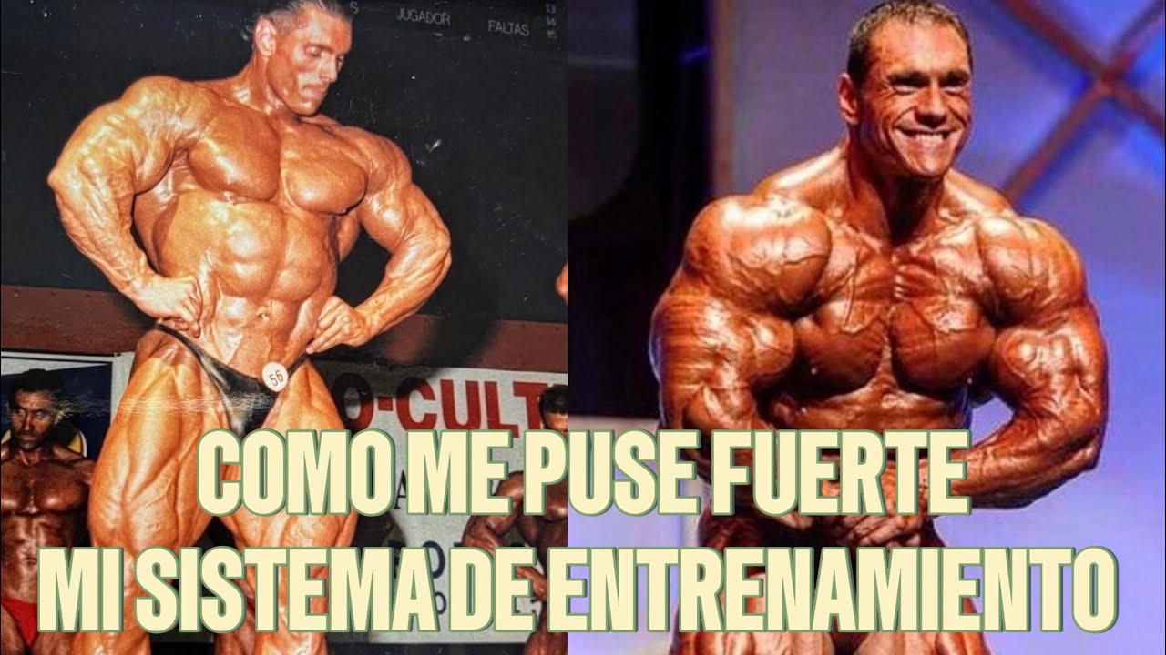 COMO ME PUSE FUERTE 💥💥 MI SISTEMA DE ENTRENAMIENTO COMO IFBB PRO