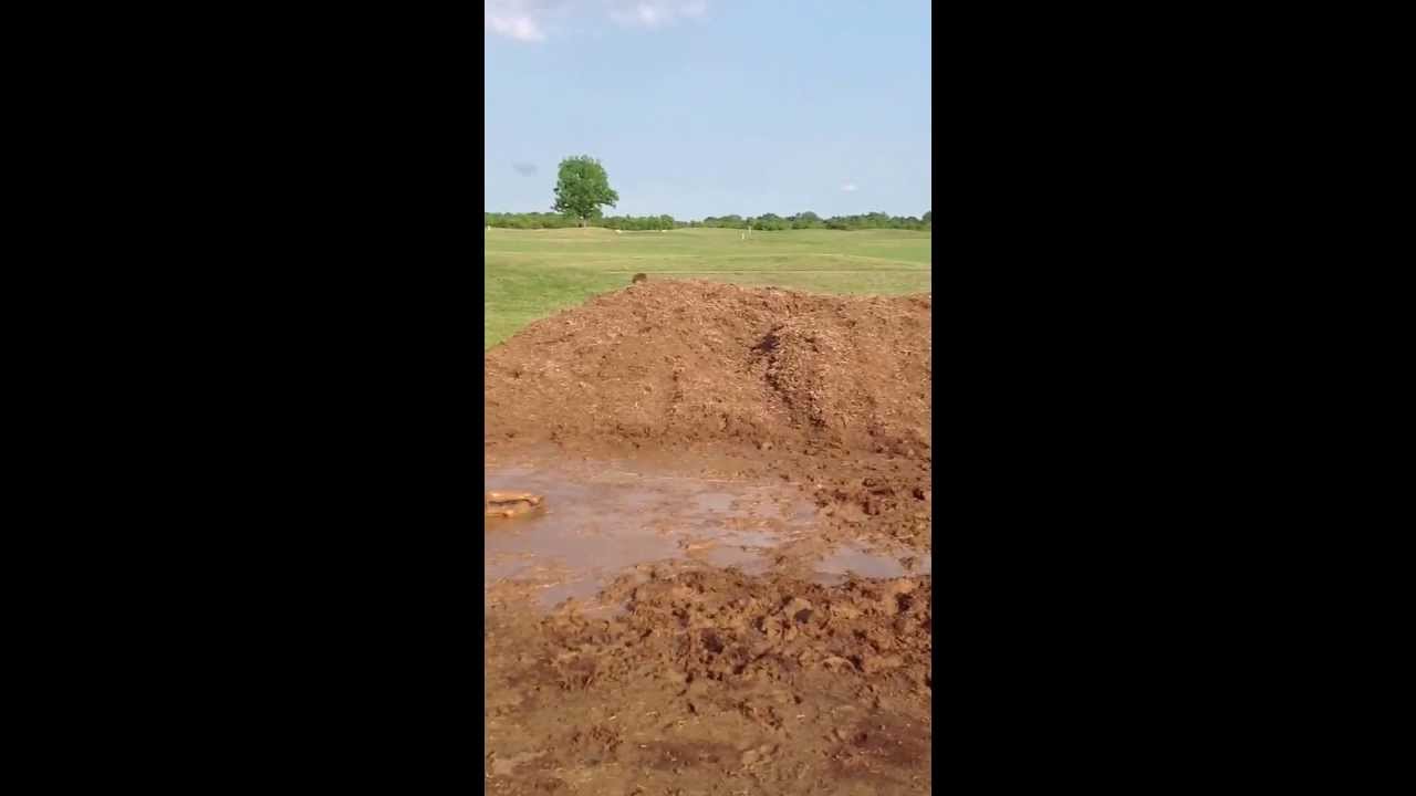 Kids playing in mud