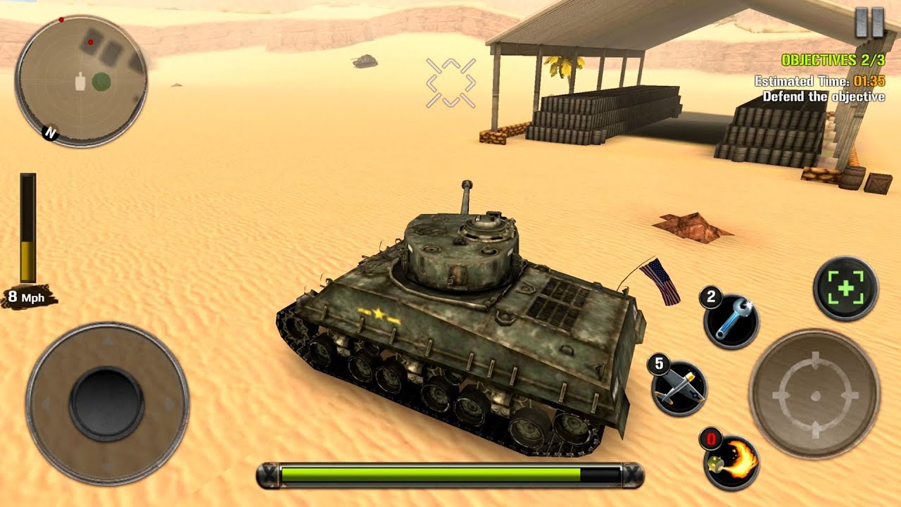 Tanks of Battle World War 2 (by VascoGames) - Part 9 - Android Gameplay [HD]