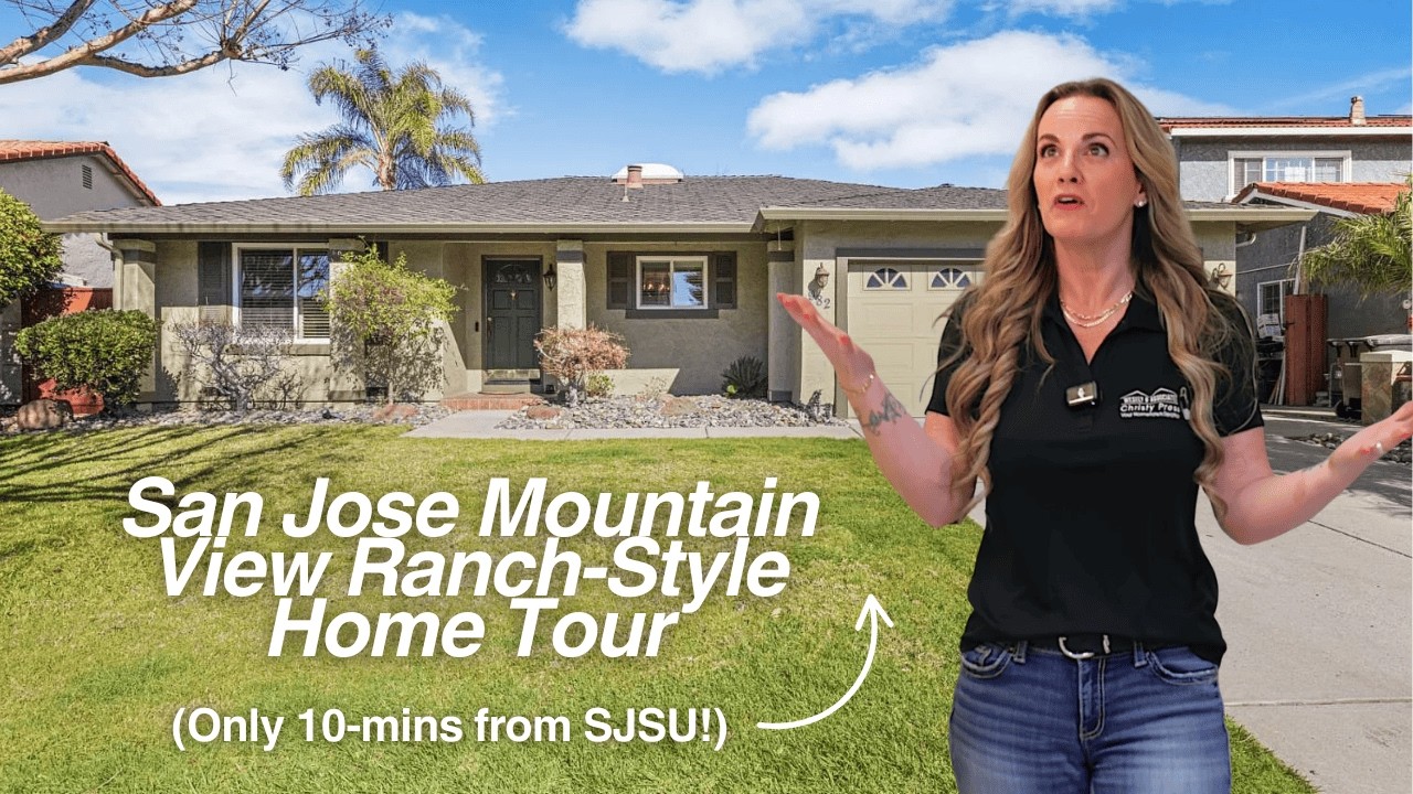 San Jose Mountain View Ranch-Style Home | 4 Bed Single Story + 10 Minutes to SJSU