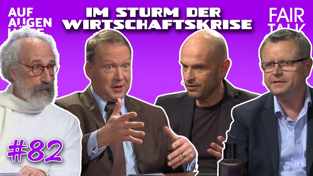 IM STURM DER WIRTSCHAFTSKRISE mit Max Otte, Wolfgang Kochanek, Robert Vitye und Marco B&uuml;low