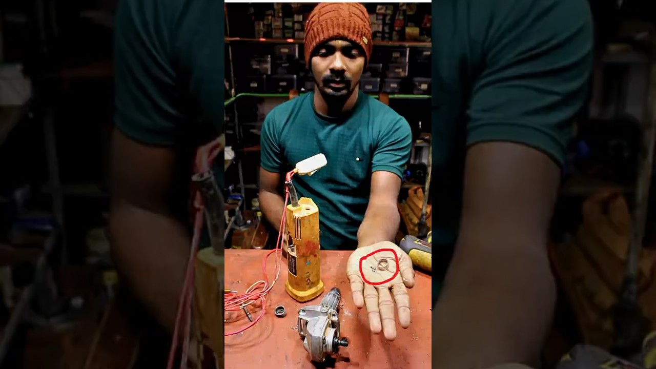 DW 801 Angle Grinder Bearing Change | Noise & Vibration Problem Fix 🔧 