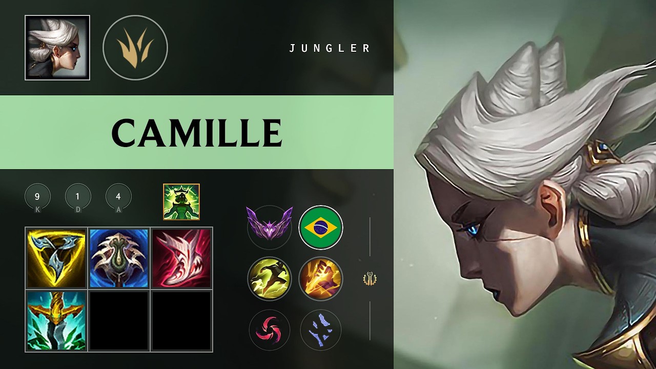 Camille Jungle vs Kayn - BR Master Patch 26.09