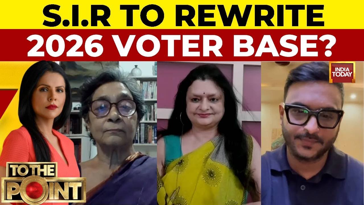 To The Point Debate: Is West Bengal's Voter Roll Update A Backdoor To NRC And CAA? | BJP vs TMC