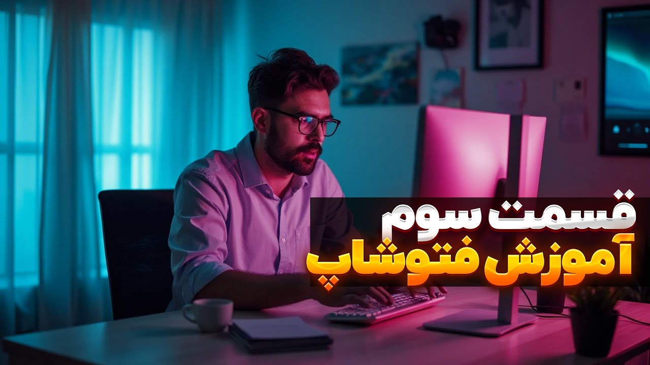 آموزش مقدماتی فتوشاپ - سلکت سوژه به انواع روش ها