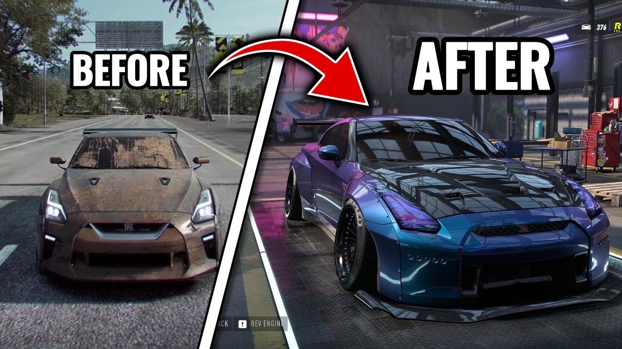 REBUILDING GTR NFS HEAT