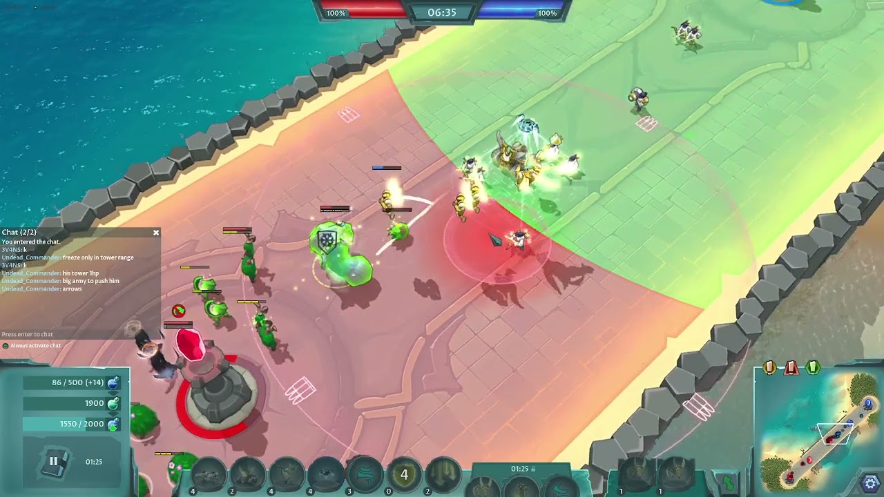 Crystal Clash 3V4NS Teamwork Versus Arthox