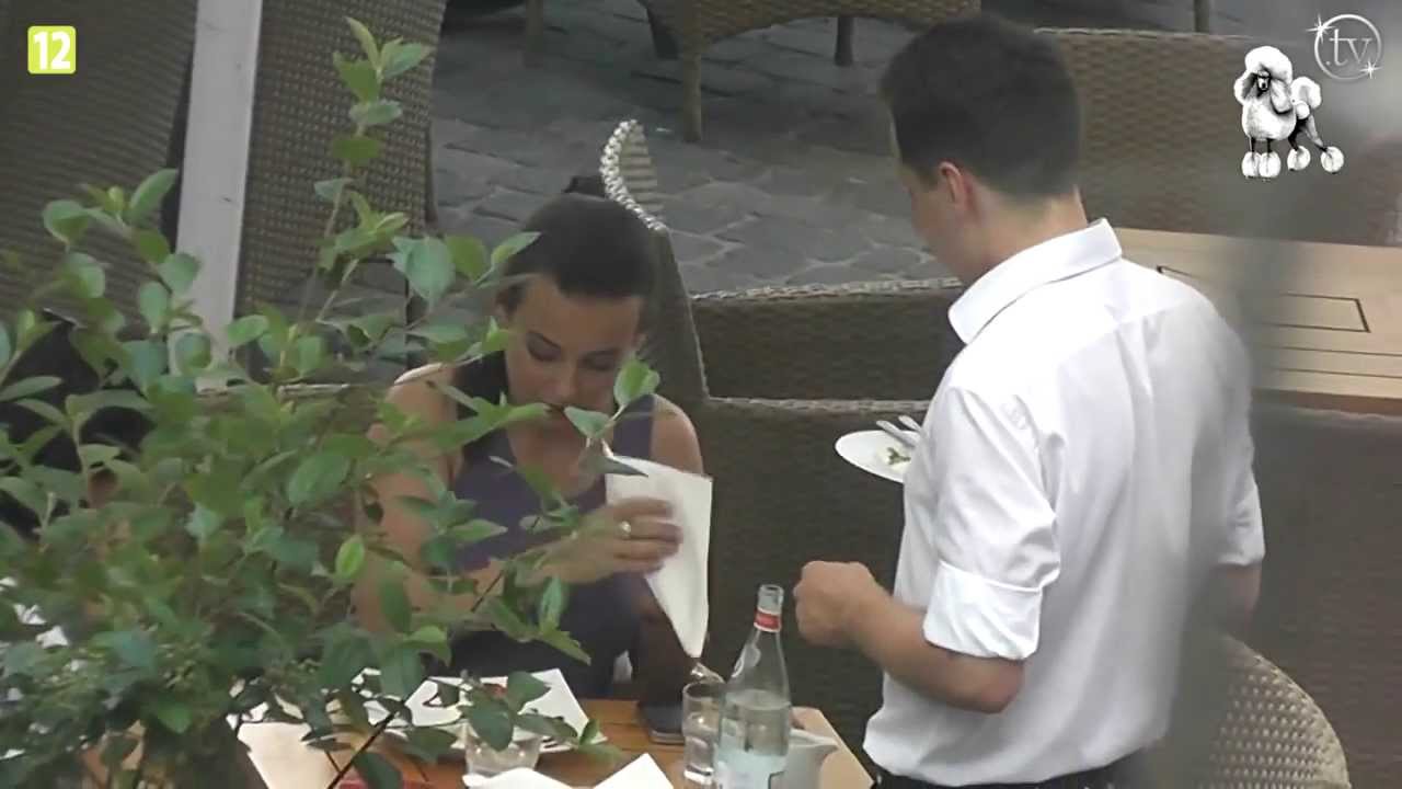 Mucha i Cichopek w restauracji!