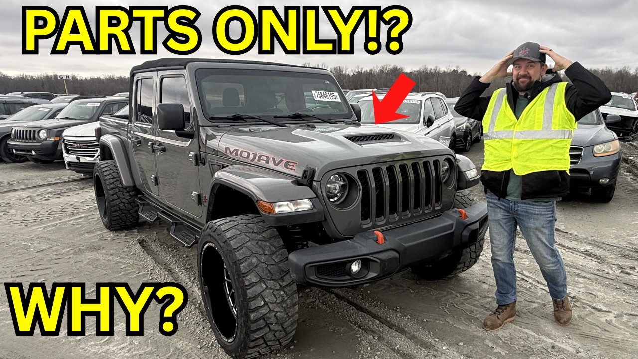 They Gave This Jeep Gladiator a PARTS ONLY Title&hellip; But It Runs?!