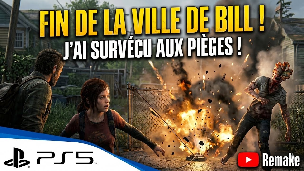The Last Of Us Part I Gameplay - La ville de Bill