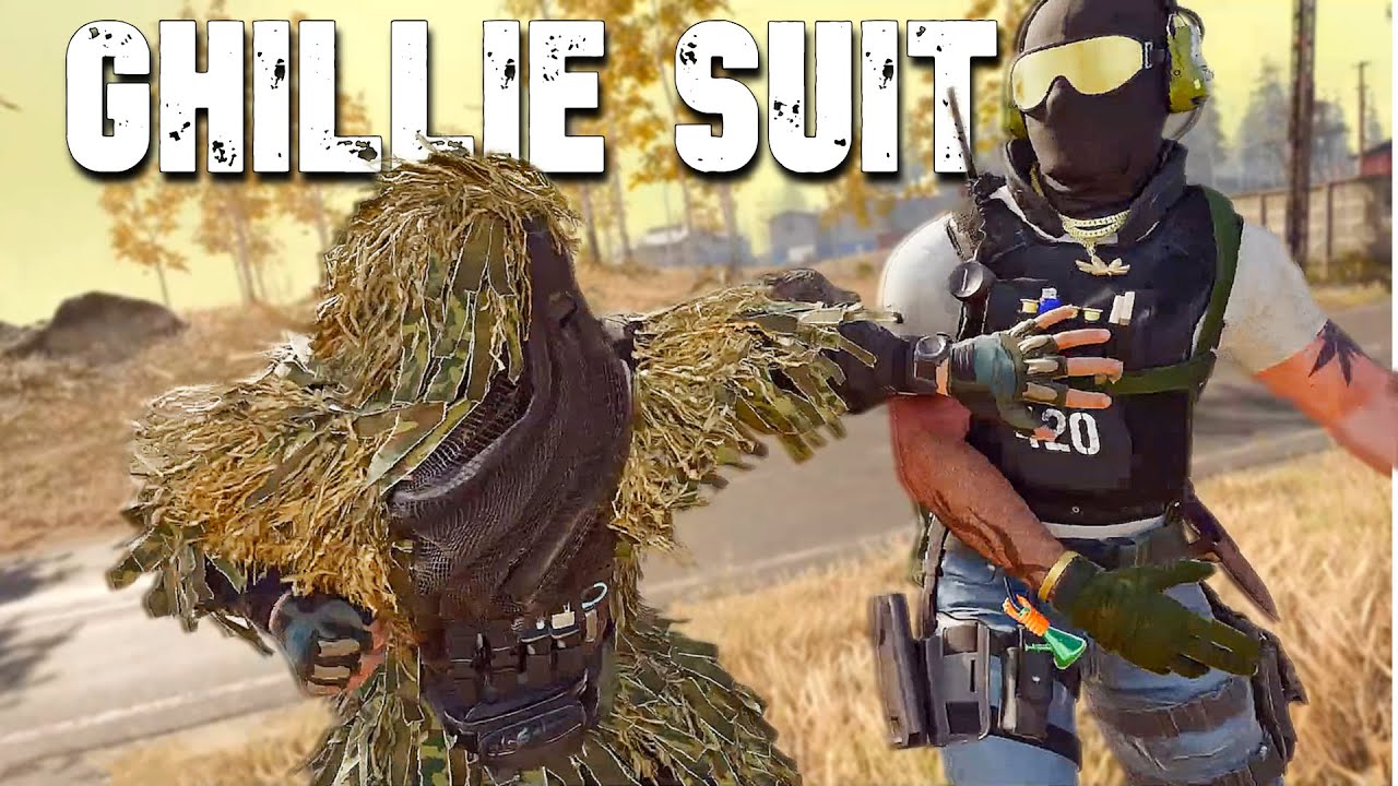 I Used a GHILLIE SUIT in WARZONE VERDANSK and it's INSANE