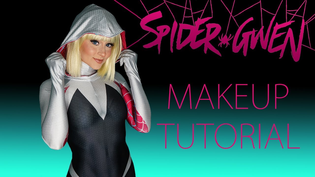 Spider-Gwen Makeup Tutorial