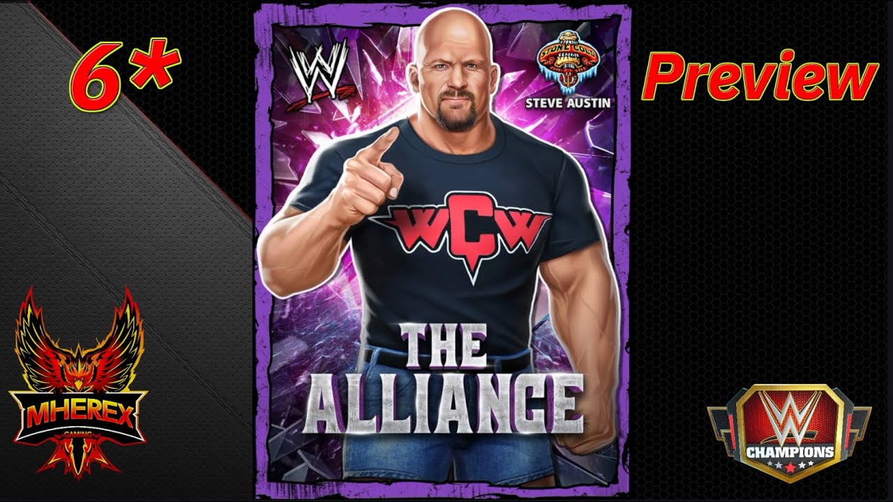 Steve Austin "The Alliance" 6*G Showcase