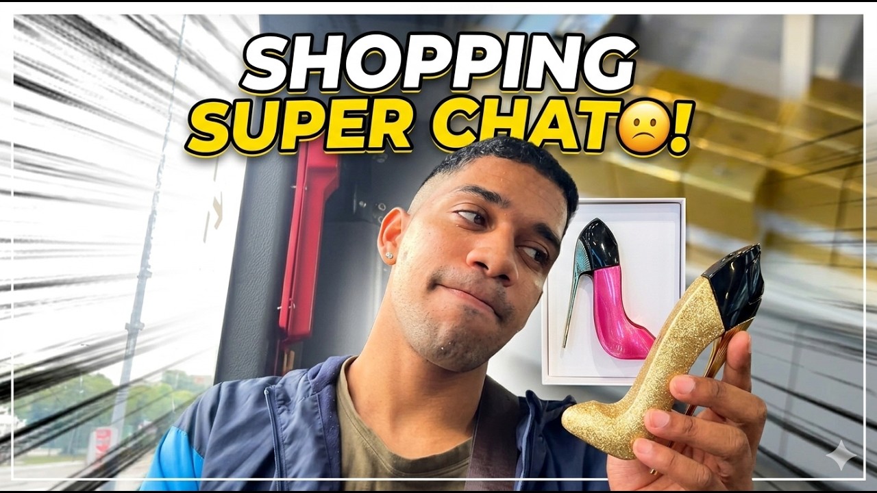VLOG NO SHOPPING MAIS CHATO DE TODOS!