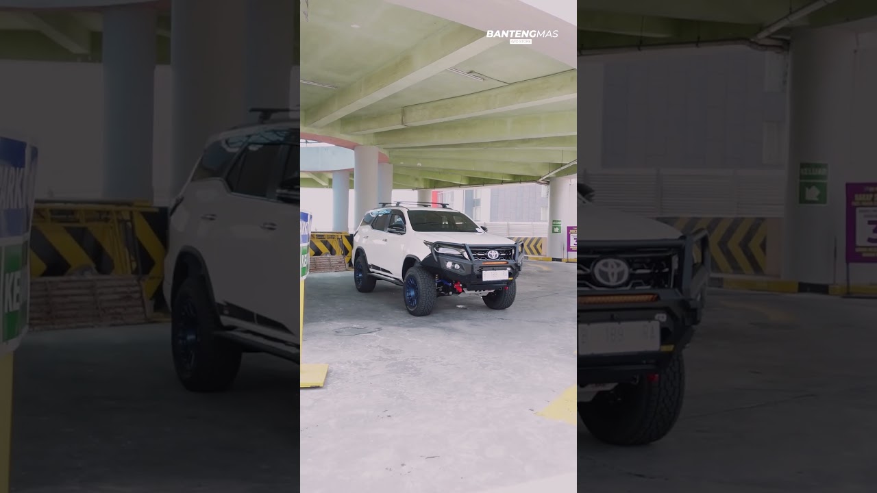 TOYOTA FORTUNER | HAMER KING BULL BAR ✔️, METHOD RACE WHEELS (MR707) ✔️, YAKIMA CROSS BAR ✔️