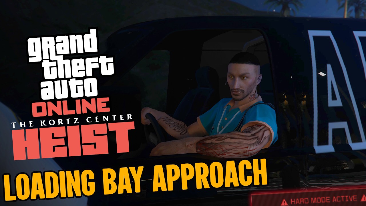 GTA Online The Kortz Center Heist - Loading Bay Alpha Mail Disguise Approach SOLO Hard Mode