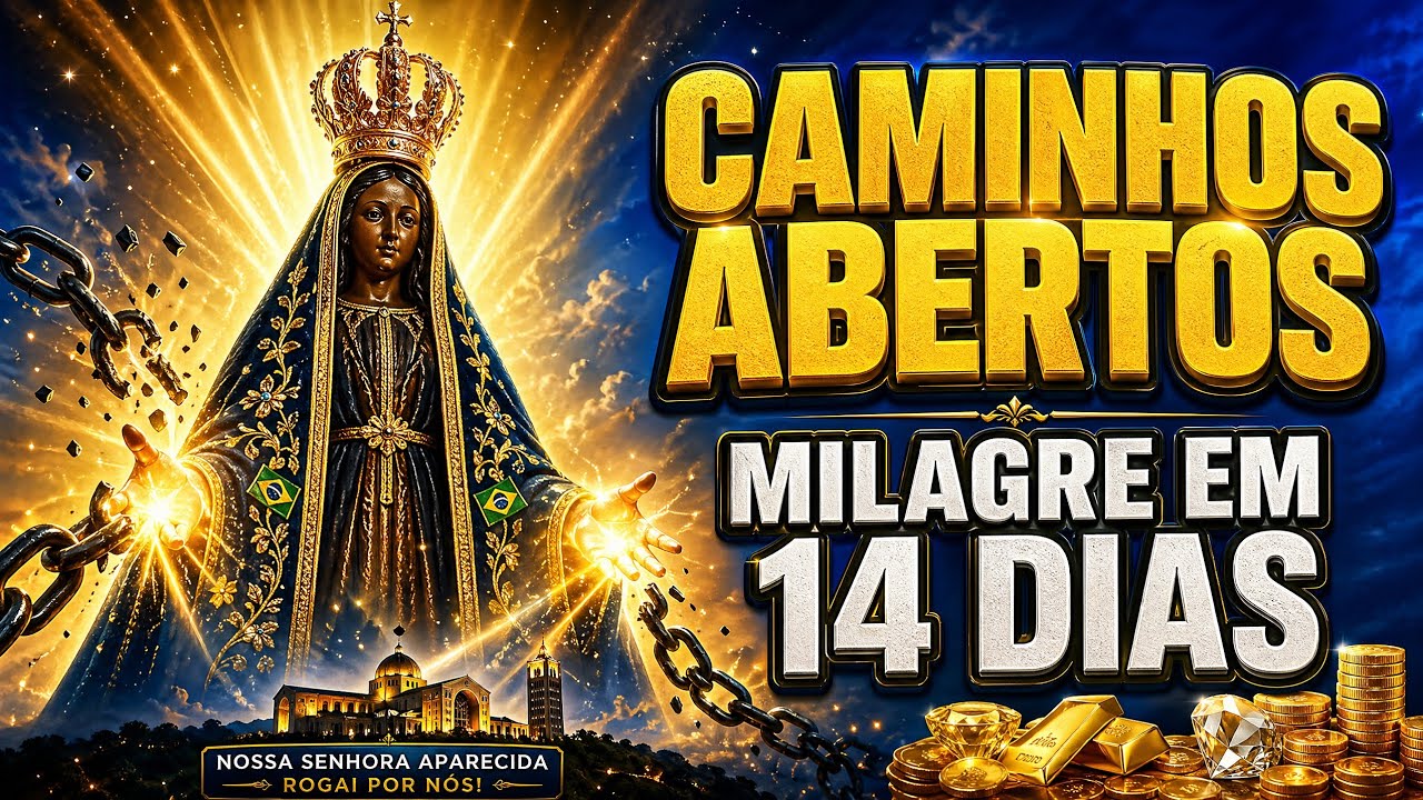 Reza Forte Abre Caminhos Financeiros Com Nossa Senhora Aparecida #rezaforte #nossasenhoraaparecida